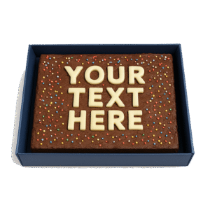 Personalised Brownies